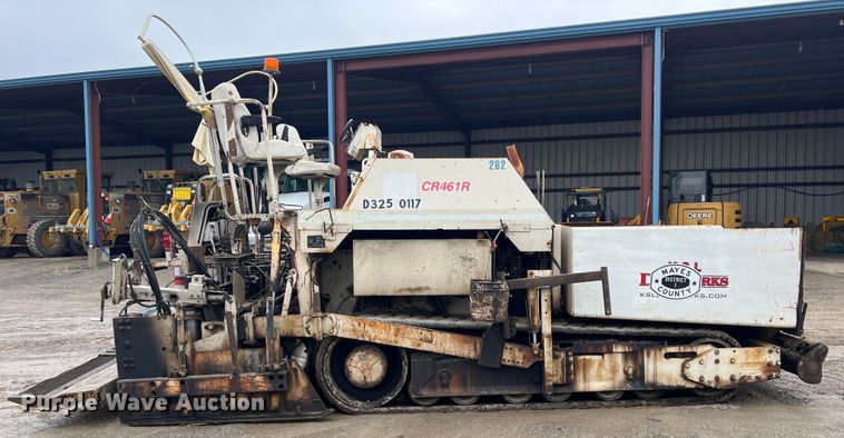 image for item ID9465 1999 Cedarapids CR461R  paver