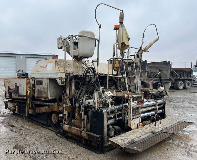 image for item ID9465 1999 Cedarapids CR461R  paver