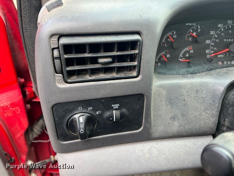 image for item ID9466 1999 Ford F550 Super Duty  Crew Cab dump flatbed truck