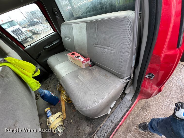 image for item ID9466 1999 Ford F550 Super Duty  Crew Cab dump flatbed truck