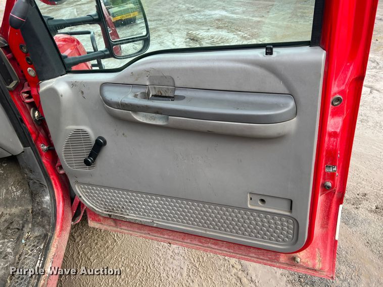 image for item ID9466 1999 Ford F550 Super Duty  Crew Cab dump flatbed truck