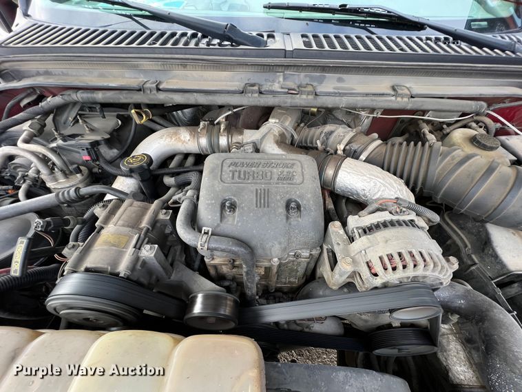 image for item ID9466 1999 Ford F550 Super Duty  Crew Cab dump flatbed truck