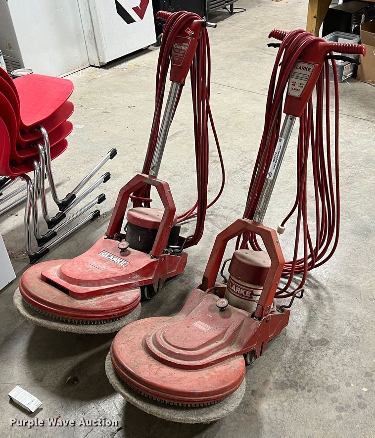 image for item ID9472 (2) Clarke 1000 floor burnishers