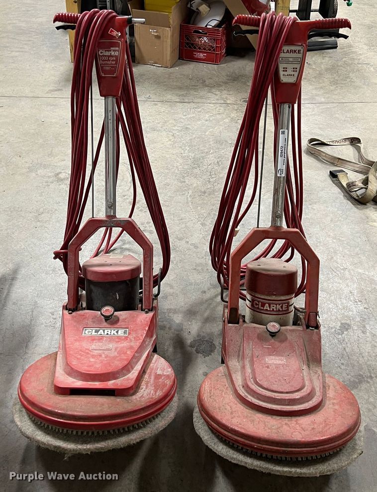 image for item ID9472 (2) Clarke 1000 floor burnishers