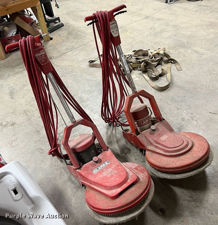 image for item ID9472 (2) Clarke 1000 floor burnishers