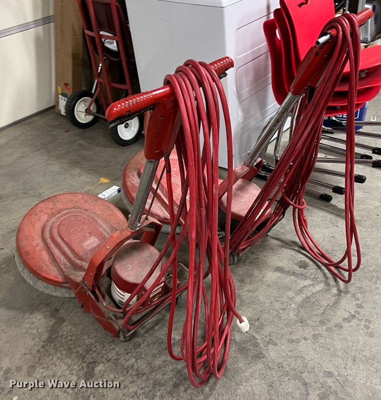 image for item ID9472 (2) Clarke 1000 floor burnishers
