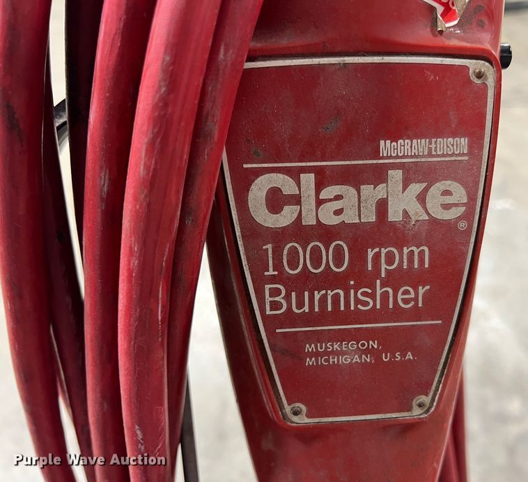 image for item ID9472 (2) Clarke 1000 floor burnishers