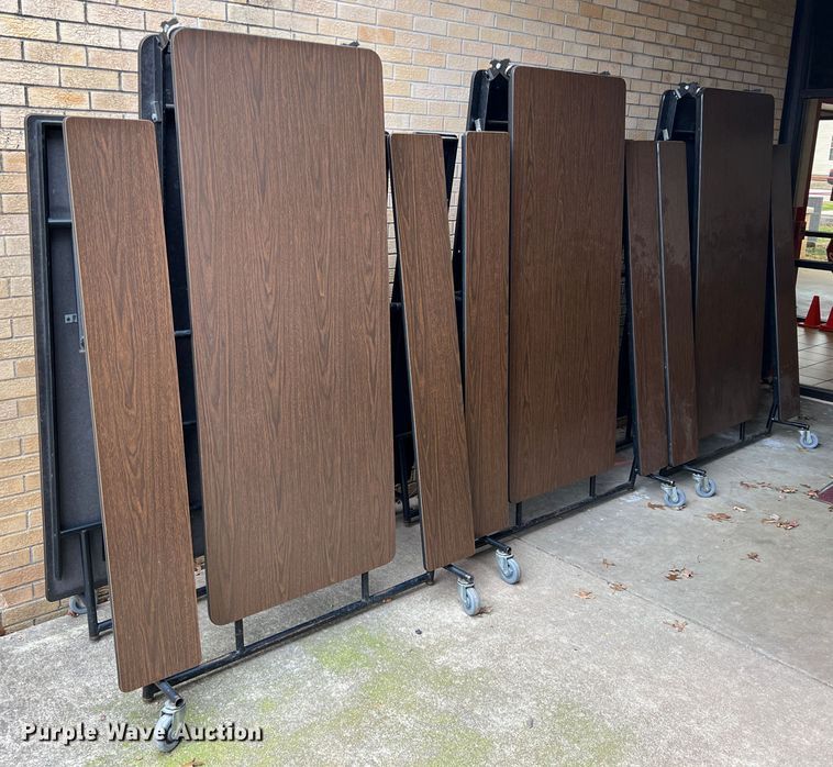 image for item ID9477 (6) 10'L lunchroom tables