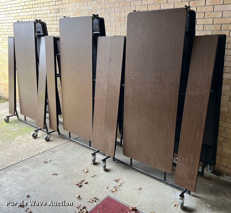 image for item ID9477 (6) 10'L lunchroom tables