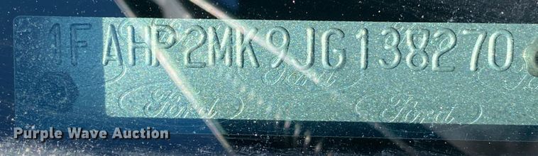 image for item IG9819 2018 Ford Taurus Police Interceptor