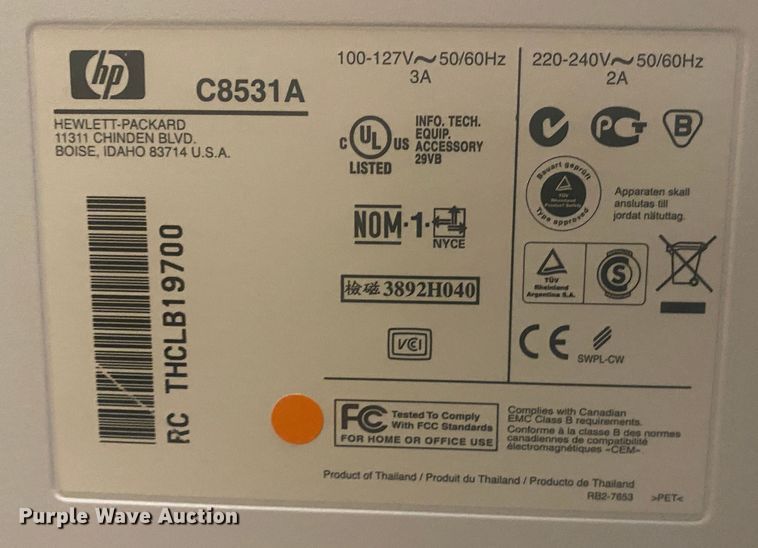 image for item IG9828 HP Laserjet 5500dtn printer