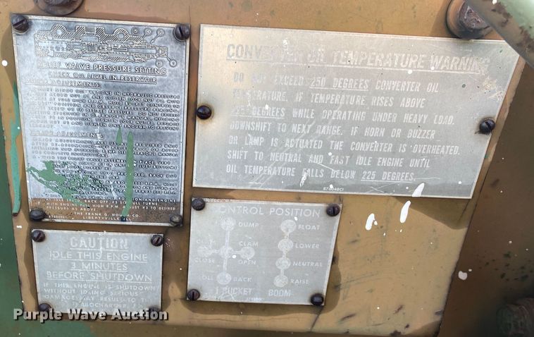 image for item IG9908 1967 Drott H-90CM  wheel loader