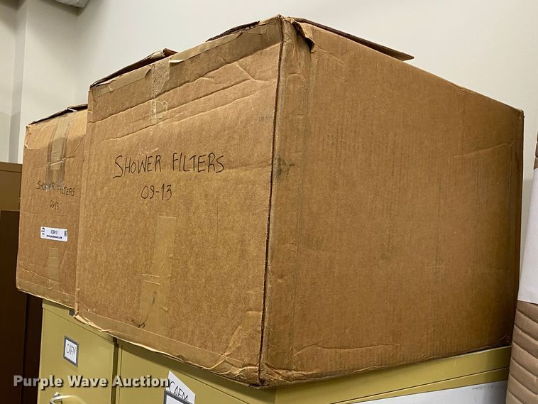 image for item IG9910 Approximately 42 shower heads and filters