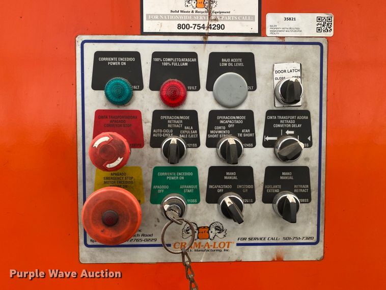 image for item IG9913 2014 Cram-A-Lot HE-60-M  horizontal baler