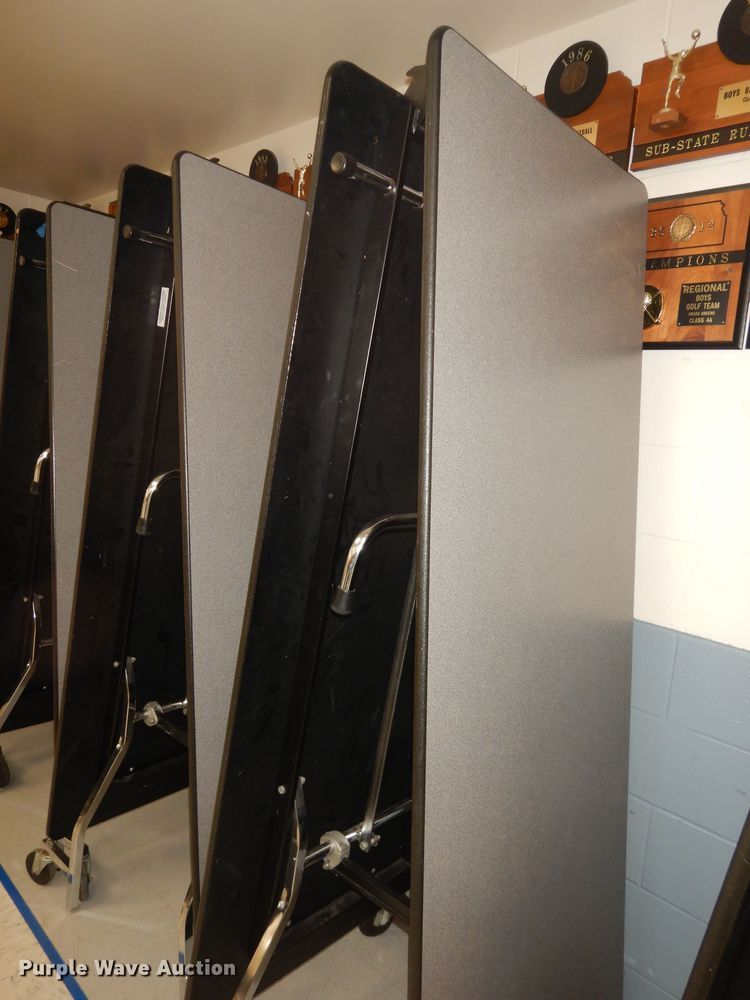 image for item JQ9751 (7) 12'L lunchroom tables