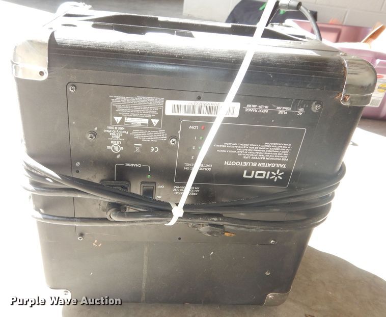 image for item JQ9760 Ion Tailgator  speaker