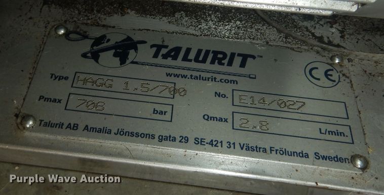 image for item JQ9764 Talurit  hydraulic system
