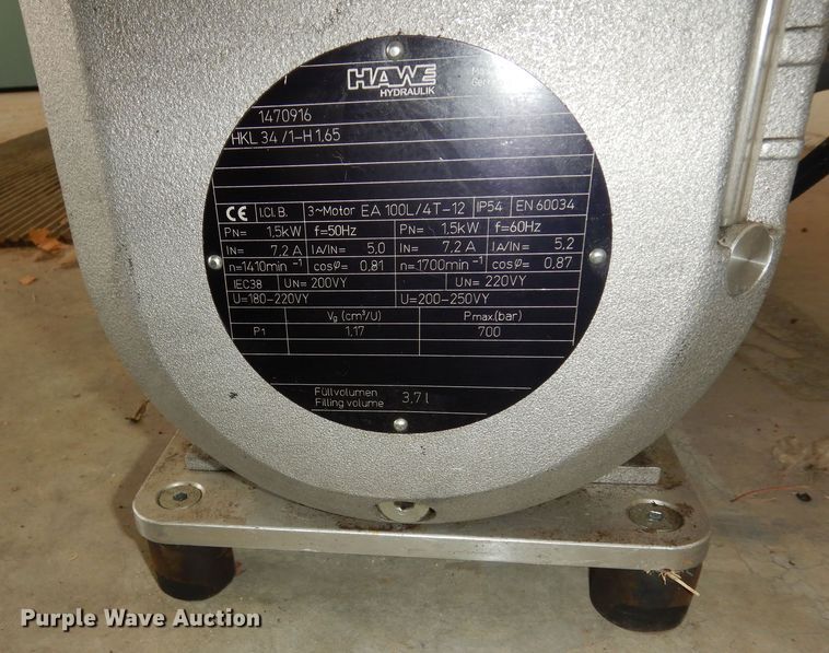 image for item JQ9764 Talurit  hydraulic system