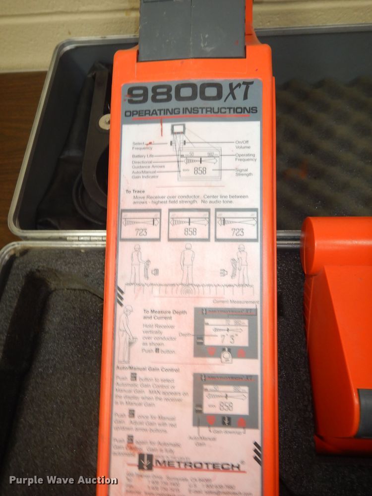 image for item JQ9767 Metrotech 9890SFL XT  locator