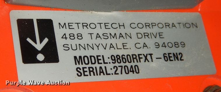 image for item JQ9767 Metrotech 9890SFL XT  locator