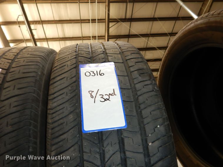 image for item JQ9777 (4) Goodyear Eagle RSA 235/55R17 tires