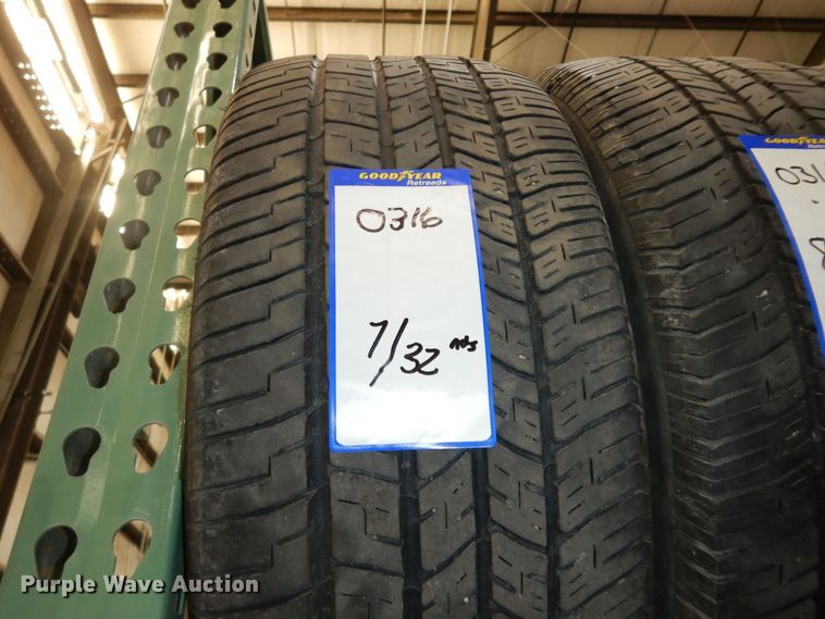 image for item JQ9777 (4) Goodyear Eagle RSA 235/55R17 tires