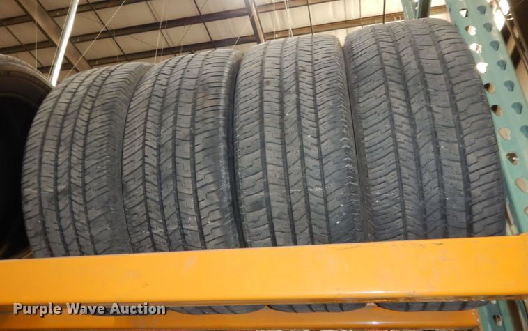 image for item JQ9777 (4) Goodyear Eagle RSA 235/55R17 tires