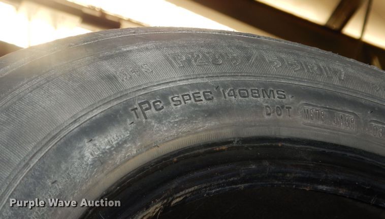 image for item JQ9777 (4) Goodyear Eagle RSA 235/55R17 tires