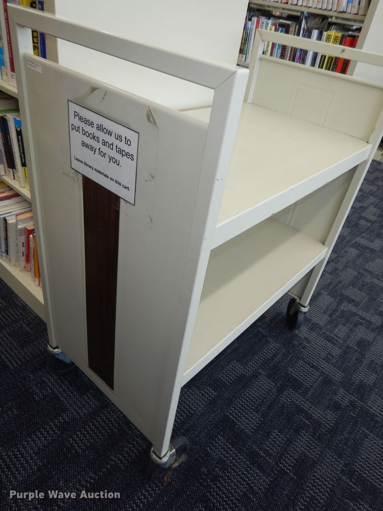 image for item JQ9805 (4) library carts