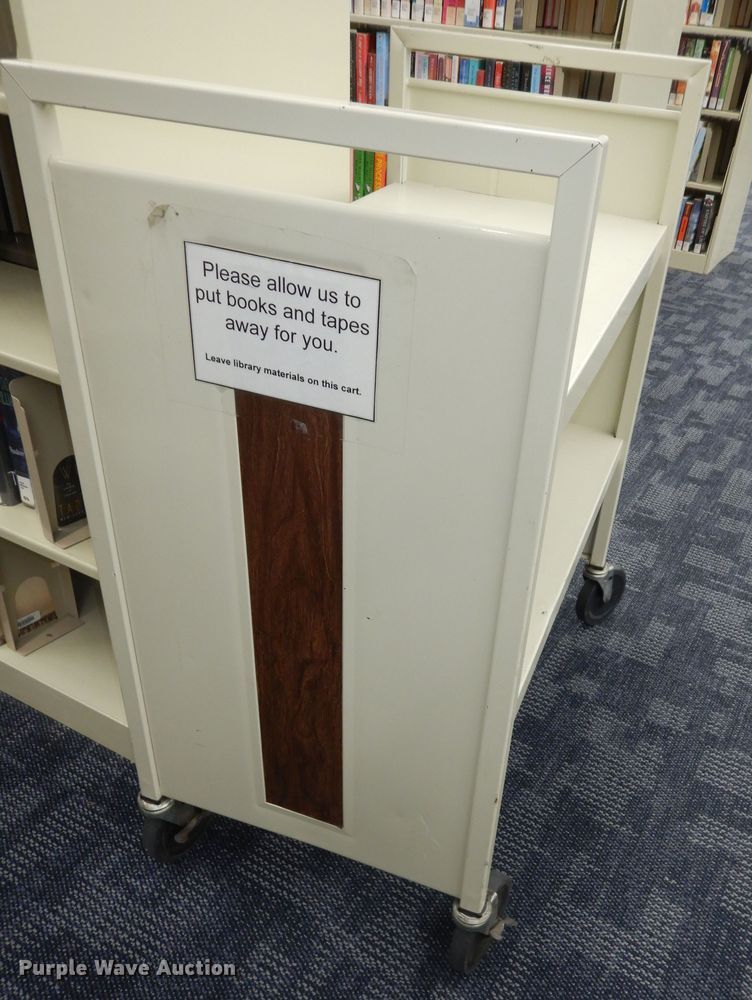 image for item JQ9805 (4) library carts