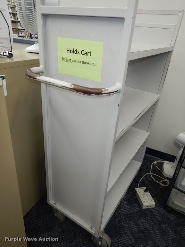 image for item JQ9805 (4) library carts