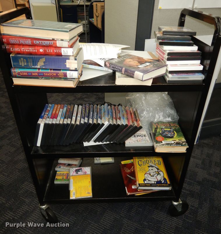 image for item JQ9805 (4) library carts