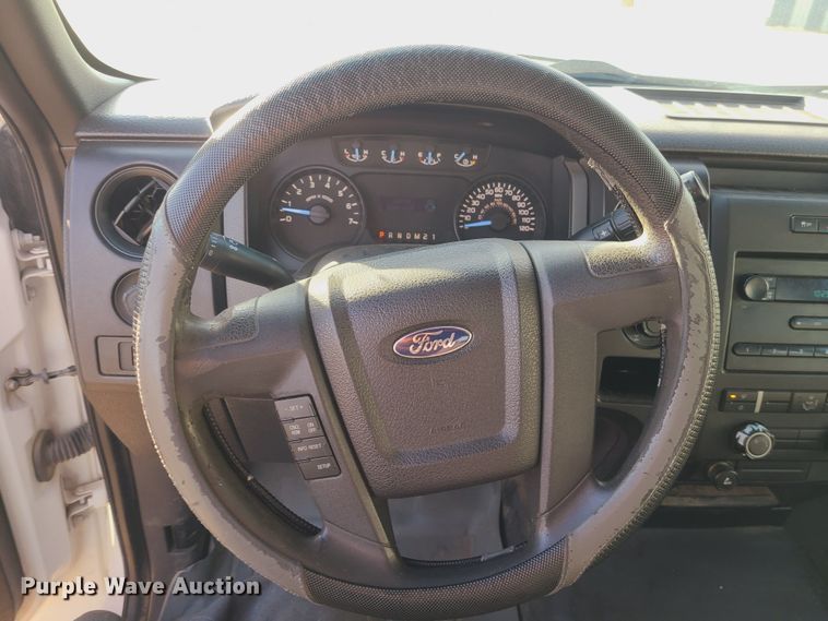 image for item JW9833 2012 Ford F150  SuperCab pickup truck