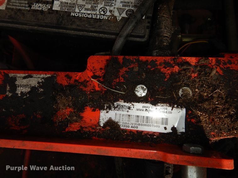 image for item KS9574 2009 Bad Boy 7200  ZTR lawn mower
