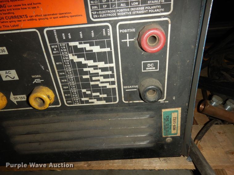 image for item KS9578 (3) Miller Thunderbolt welders