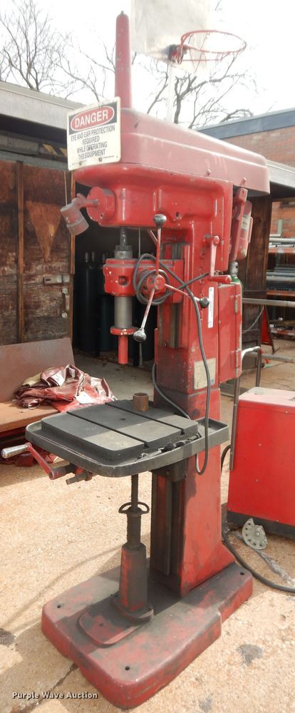 image for item KS9580 1957 Cincinnati LE  drill press