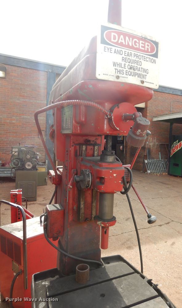 image for item KS9580 1957 Cincinnati LE  drill press