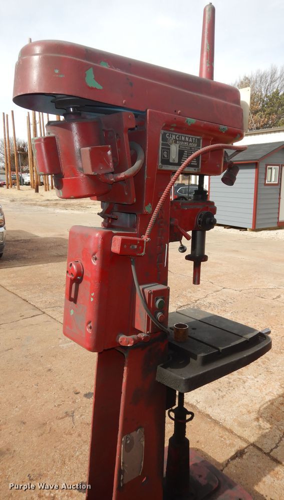image for item KS9580 1957 Cincinnati LE  drill press