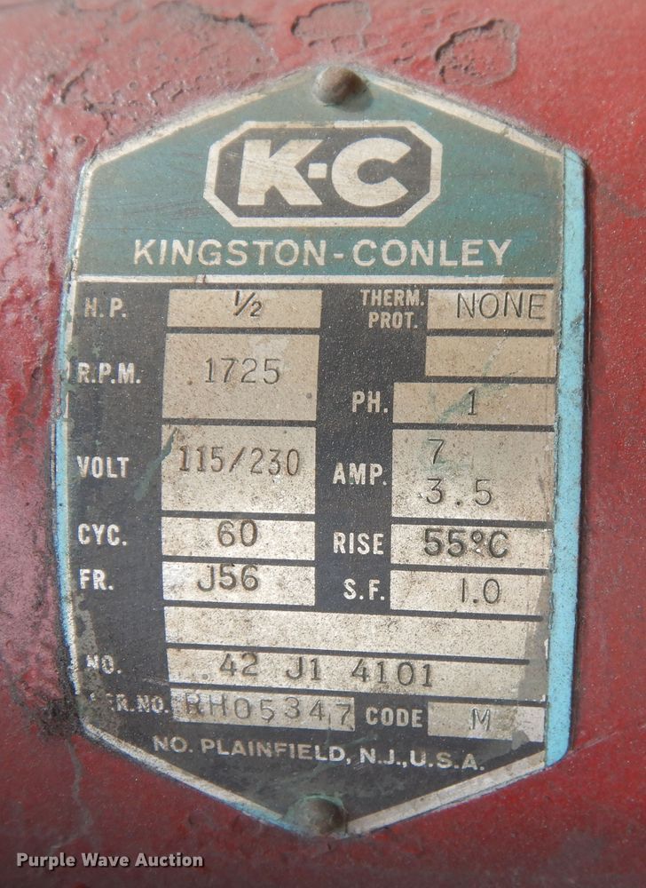 image for item KS9580 1957 Cincinnati LE  drill press