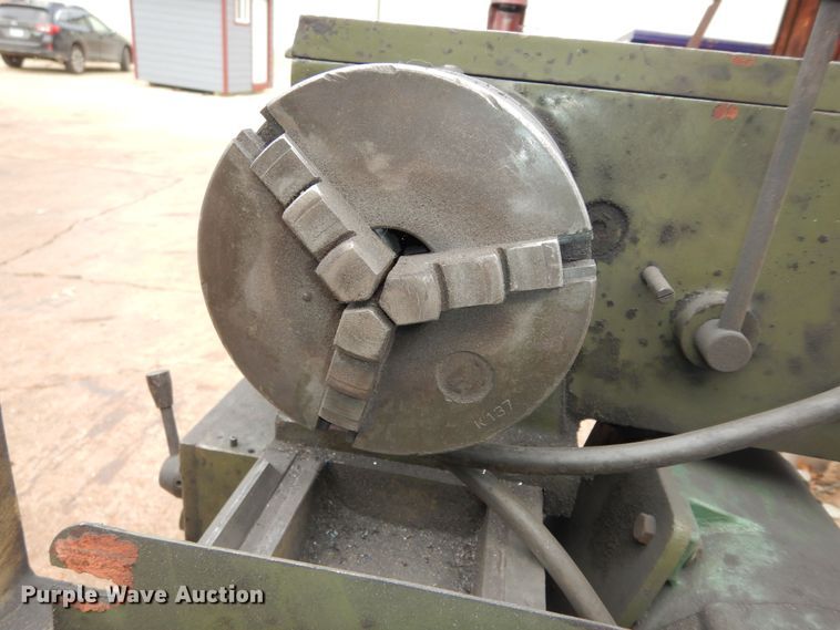 image for item KS9582 Jet 124OPY  metal lathe