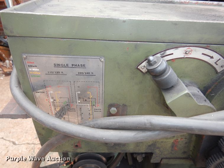 image for item KS9582 Jet 124OPY  metal lathe