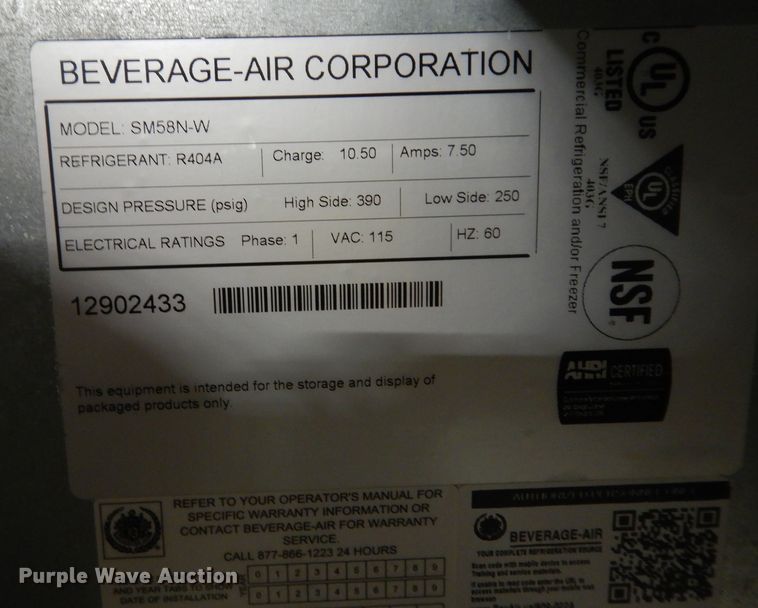 image for item KS9588 Beverage-Air  milk cooler