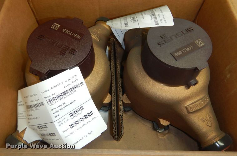image for item KS9593 (11) Sensus 1" water meters