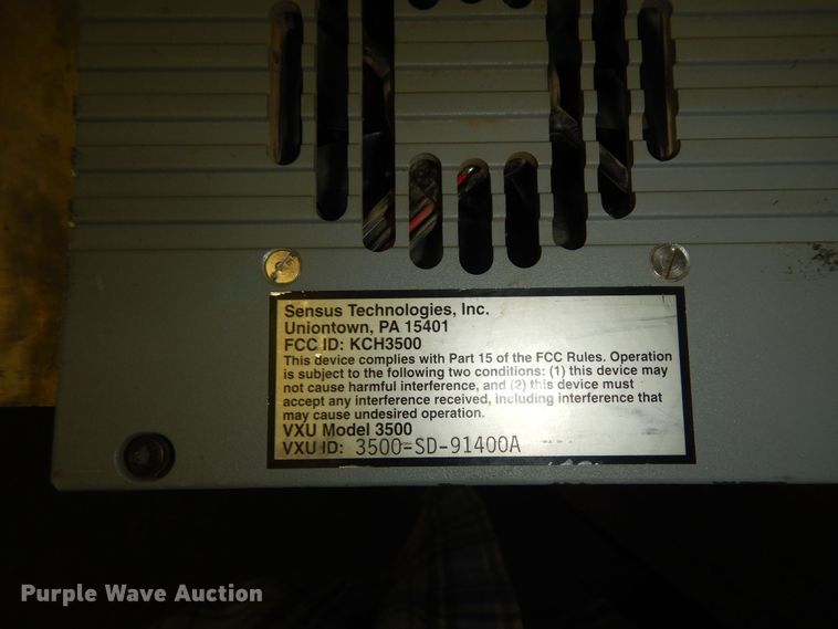 image for item KS9597 Sensus Radio Read 3500  vehicle transceiver unit