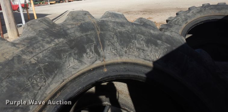 image for item KS9611 (4) Titan 20.5-25 tires