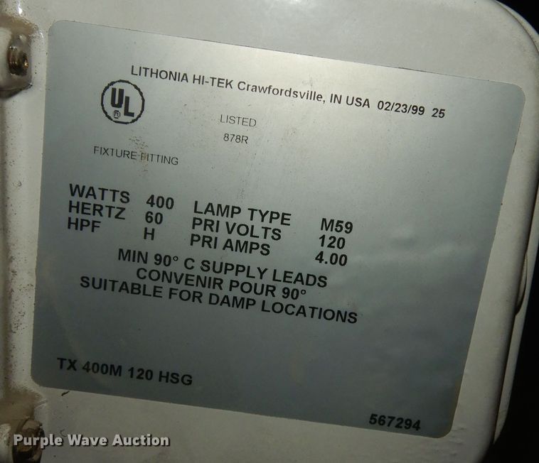 image for item KS9612 (6) Halide lights