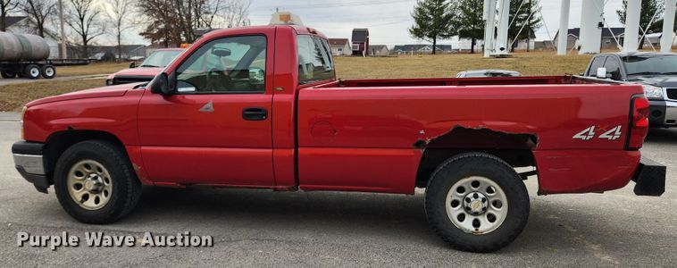 image for item KT9374 2005 Chevrolet Silverado 1500  pickup truck