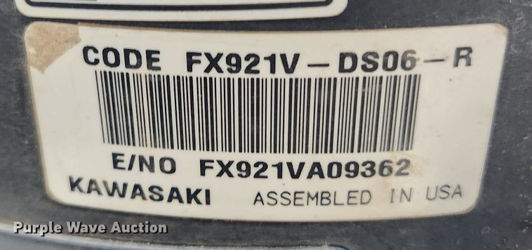 image for item KT9378 Husqvarna PZ6034FX  ZTR lawn mower