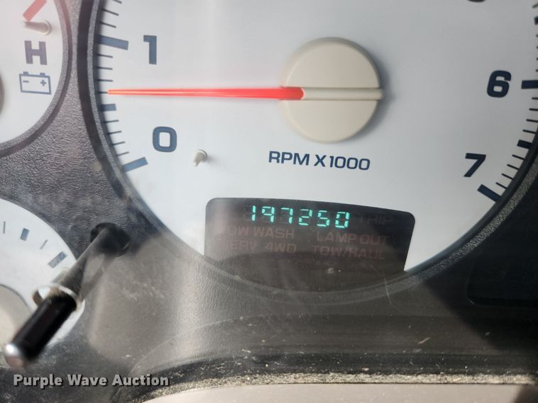 image for item KT9380 2004 Dodge Ram 1500  pickup truck