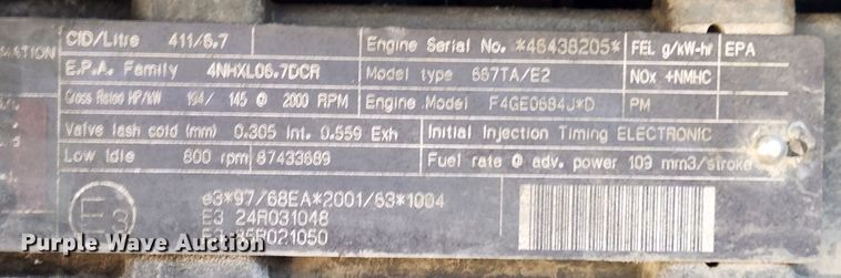 image for item KT9420 2005 Case 721D XT  wheel loader